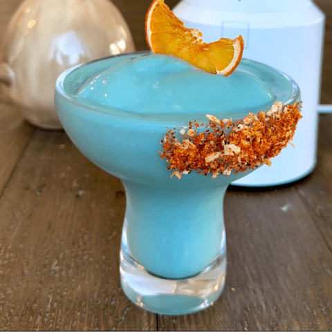 Blue Pineapple Mango Margarita