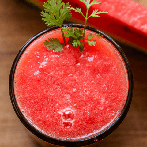 Minty Watermelon Strawberry Refresher