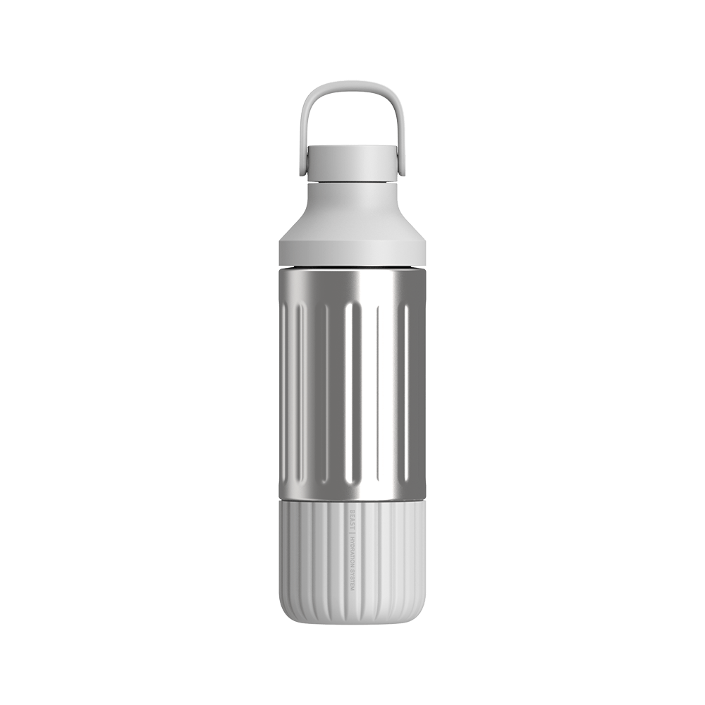 Beast Stainless Steel Hydration Bottle | Grey / Steel