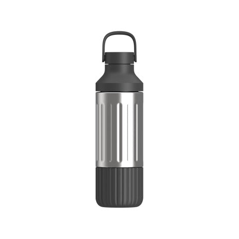 Stainless Steel Hydration Bottle Black mobile