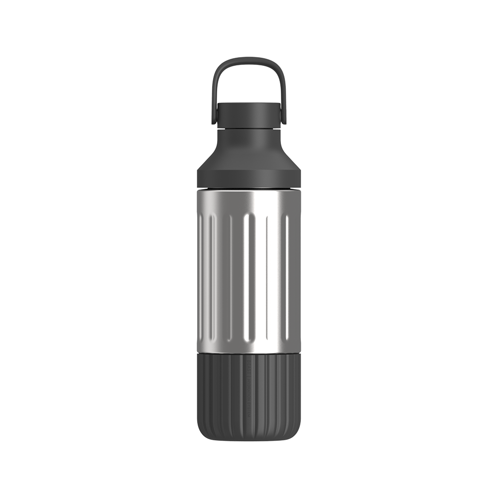 Beast Stainless Steel Hydration Bottle | Black / Steel