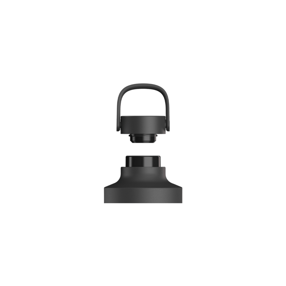Mini Blending Vessel Drinking Lid + Carry Cap | Carbon Black | Beast Health