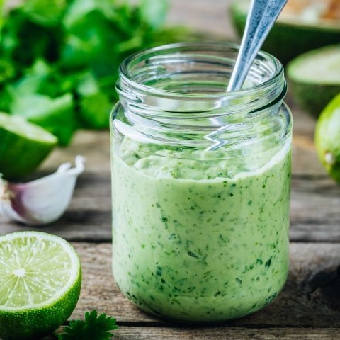 Creamy Avocado + Cilantro Lime Dressing