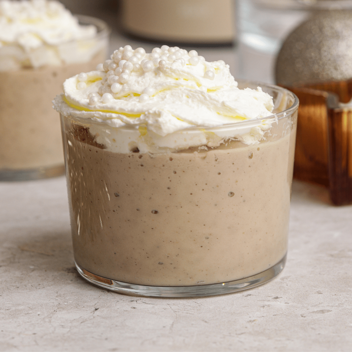 Snowflake Banana Pudding Cups