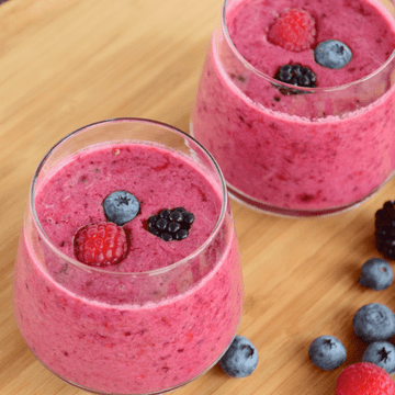 Berries + Oats Smoothie