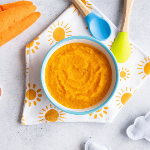 Carrot + Sweet Potato Purée