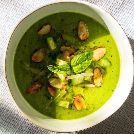 Cucumber Avocado Gazpacho