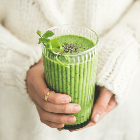 The Green Beast Hormone Smoothie