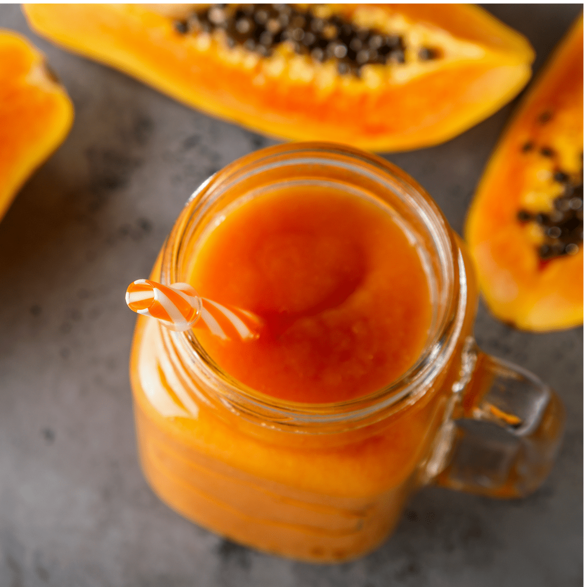 Papaya Passionfruit Smoothie