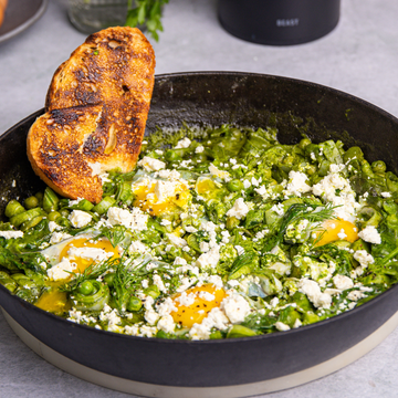 Spring Greens Skillet