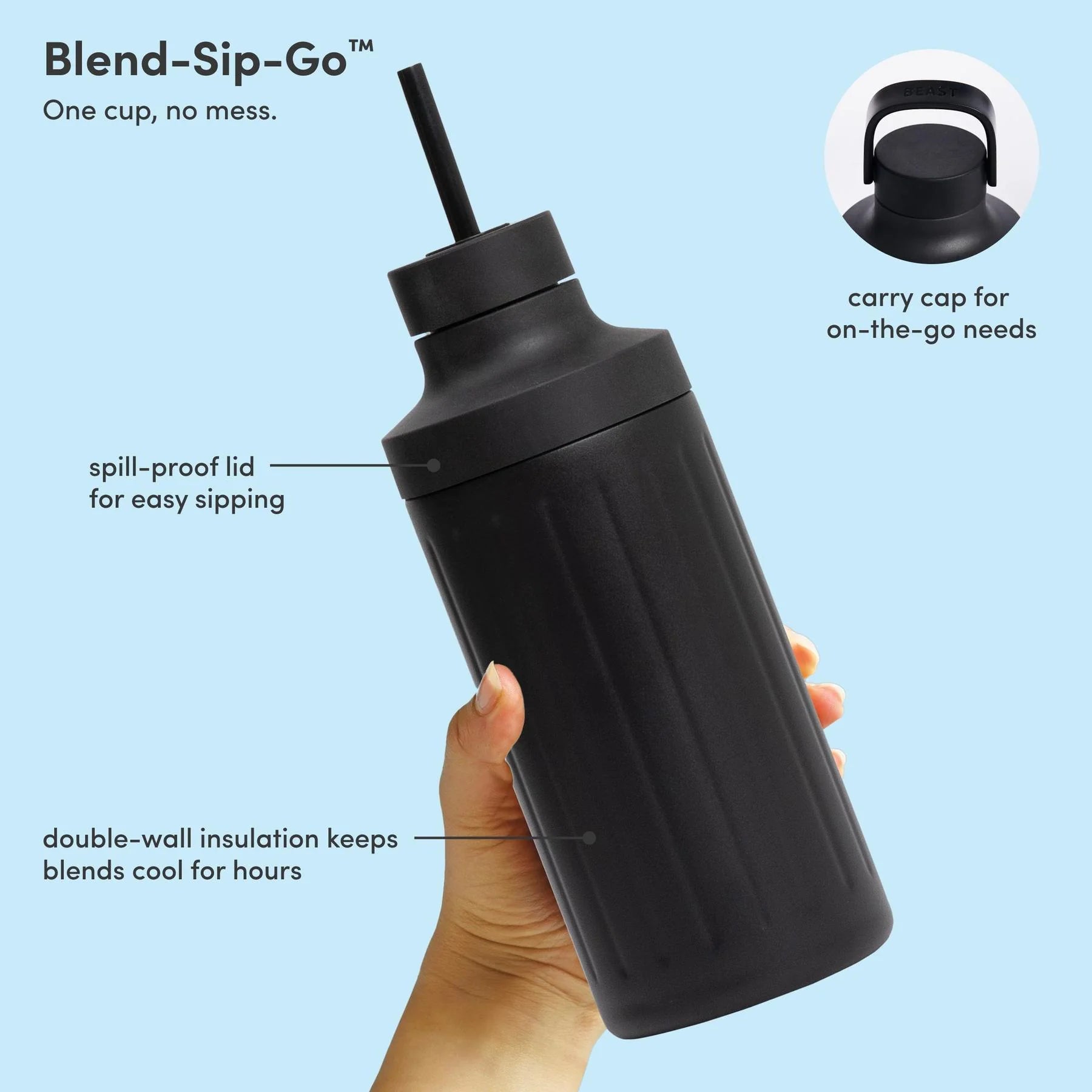 B12MSH-BK | Carbon Black