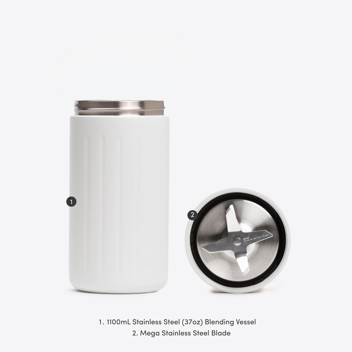 SK-B12MSH-WT | Cloud White