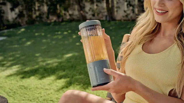 Load video: Beast® GO Cordless. The world's first premium portable blender.