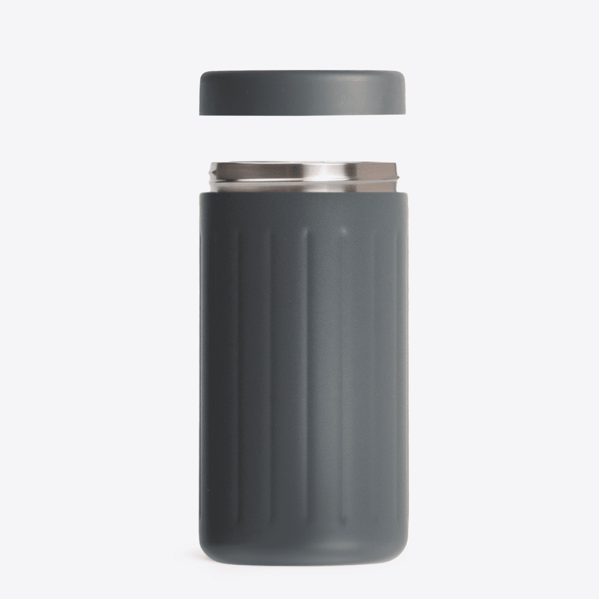 1100mL Stainless Steel Blending Vessel + Storage Lid in Charcoal