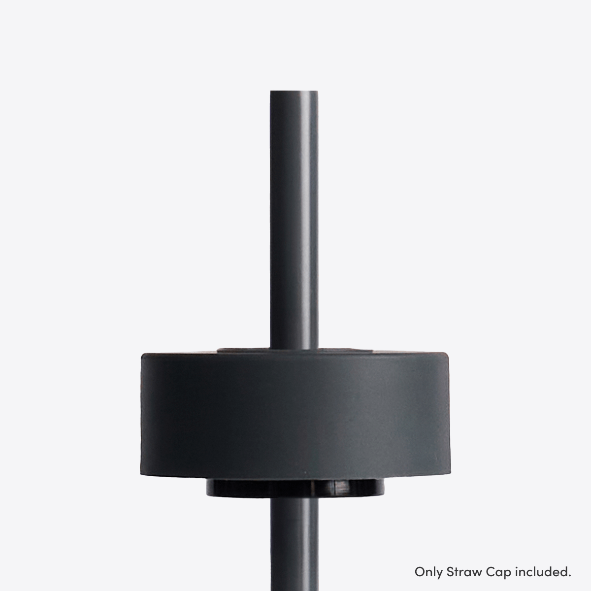 Straw Cap | Charcoal