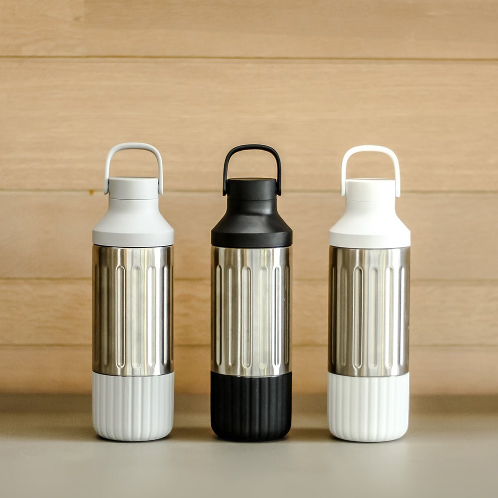 Beast Stainless Steel Hydration Bottle | Grey / Steel | Black / Steel | White / Steel