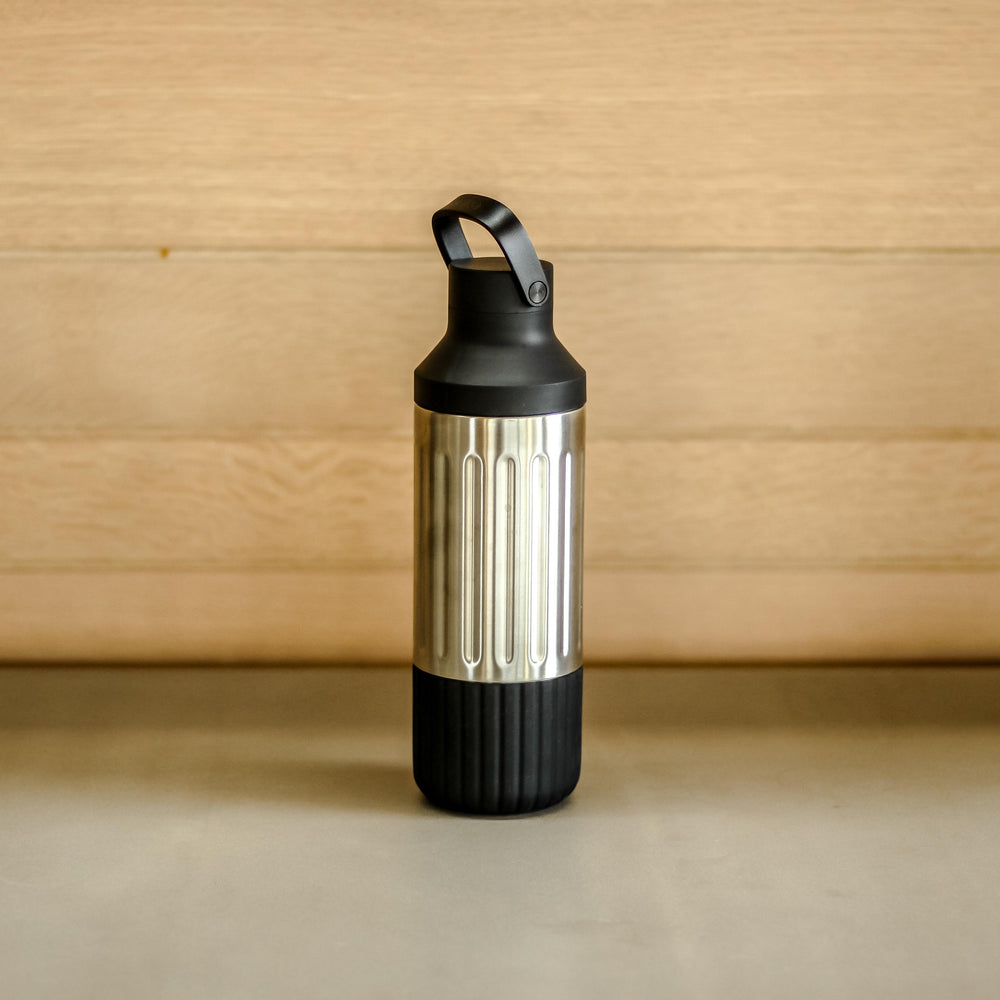 Beast Stainless Steel Hydration Bottle | Black / Steel
