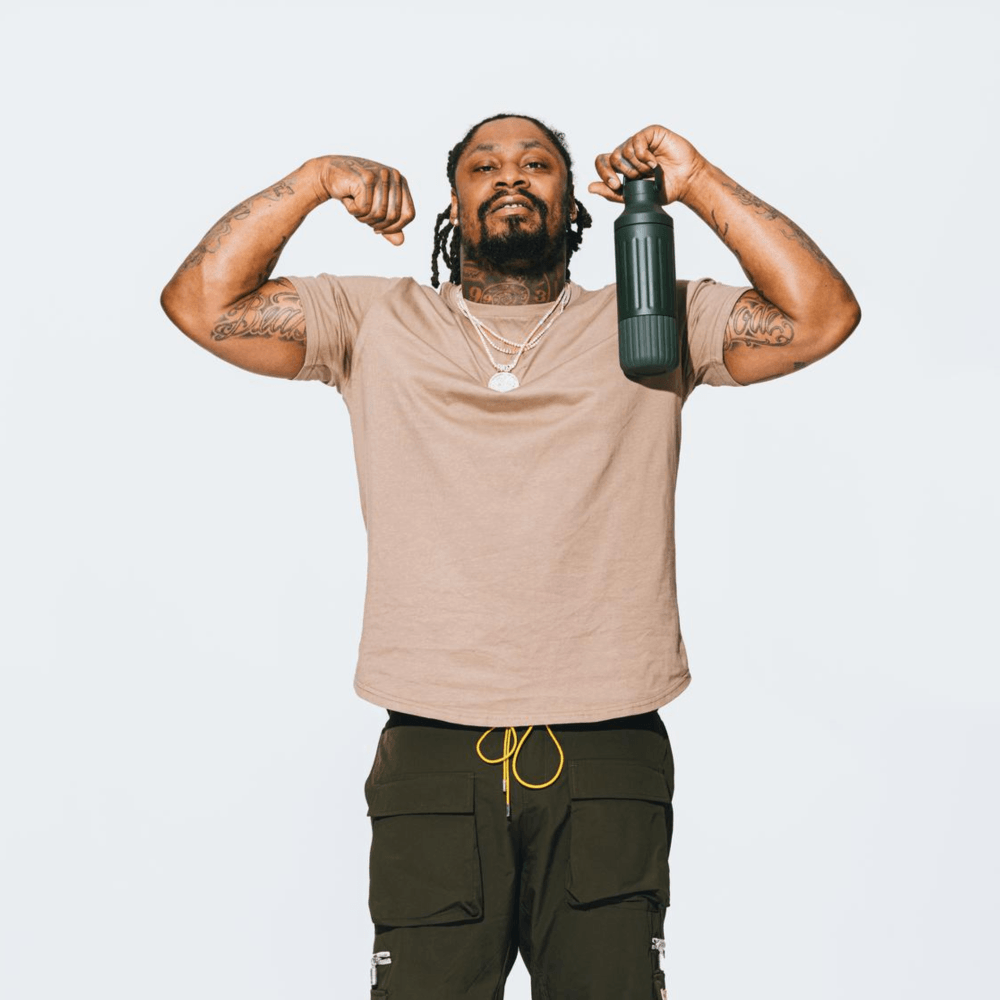 Beastmode by Beast Health Blender | Beast Health x Marshawn Lynch | Blend  Smoothies and Shakes, Stainless Steel Bottle, 1200W (Forest Green)